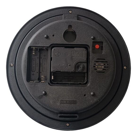 Thomas Kinkade Wall Clock 2004 The Night Before Christmas Musical Winter VIDEO. - Picture 3 of 14